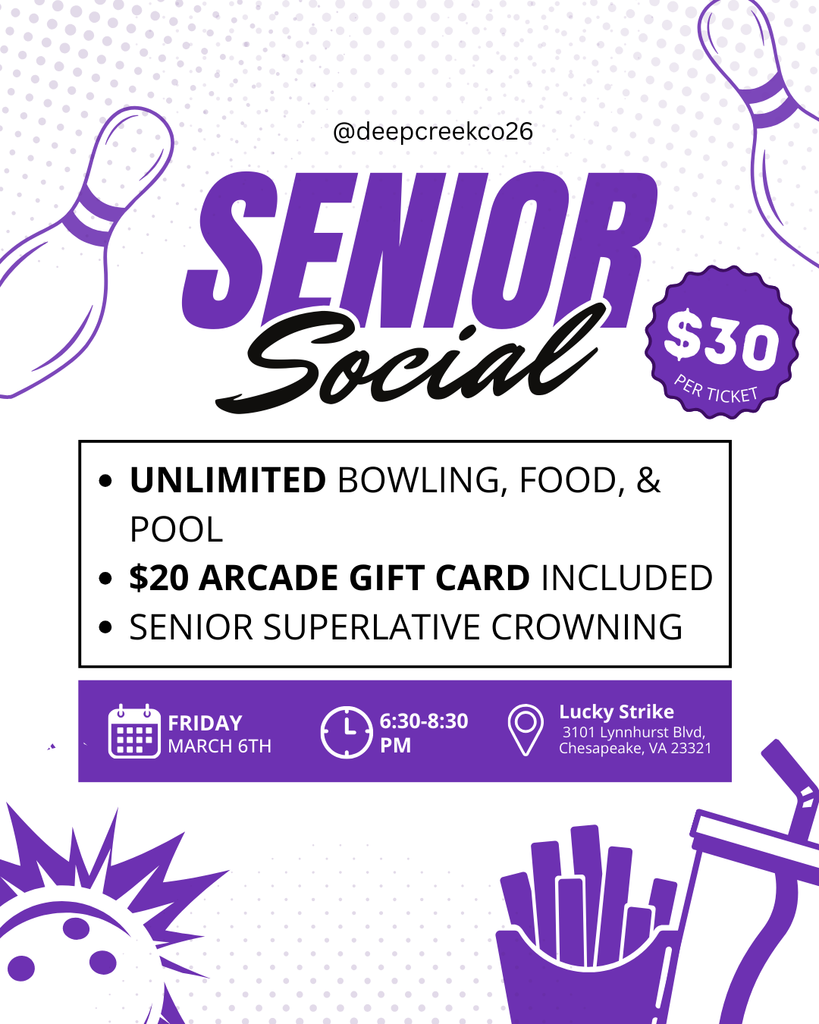 Senior Social Flyer