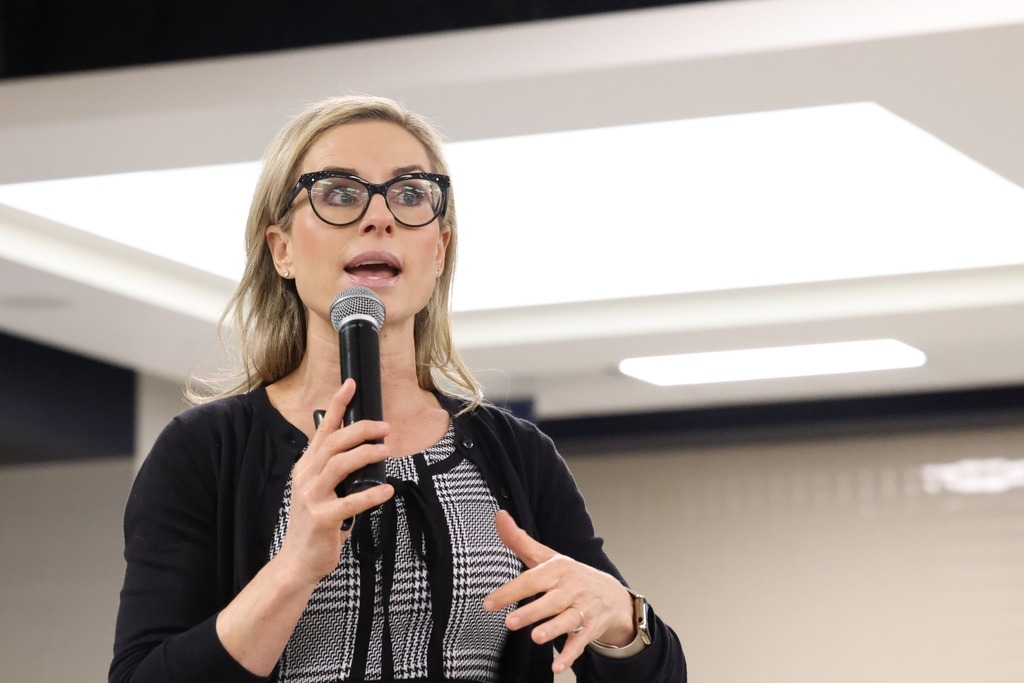 Dr. Catlin Tucker close up speaking into mic