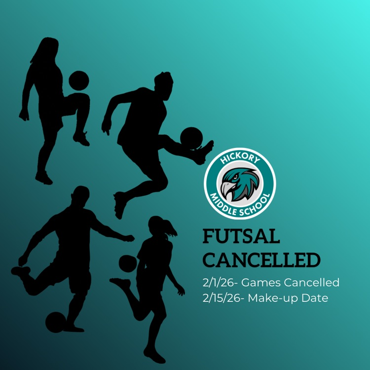 futsal cancelled for 2/1/26 and rescheduled for 2/15/26