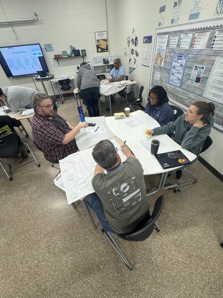 Teachers collaborating on Teacher Workday