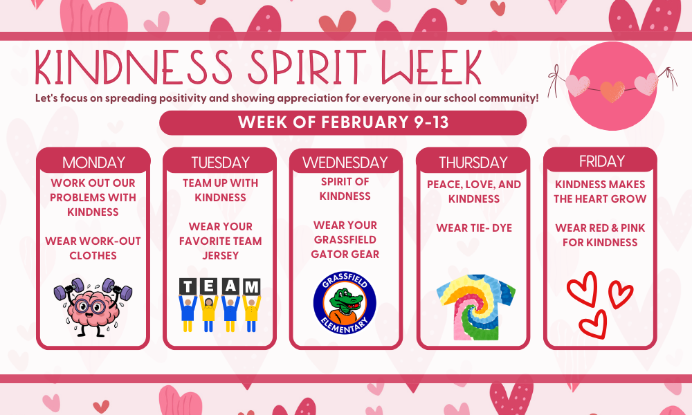 Kindness Spirit Week 2026 