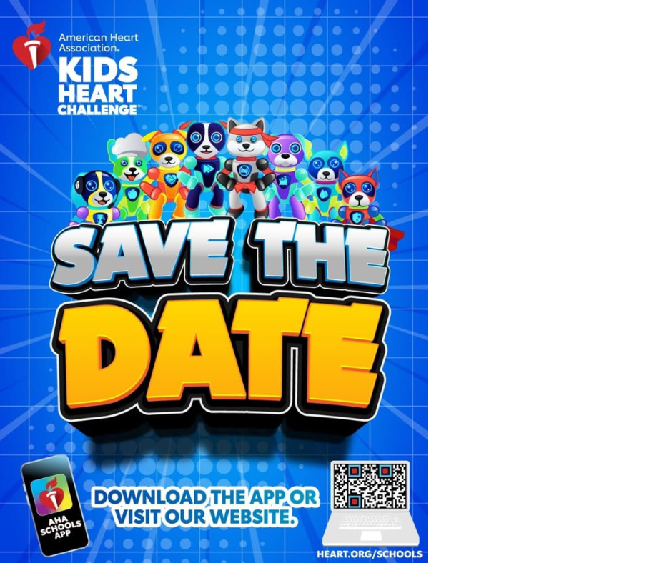 Kids Heart Challenge Save the Date