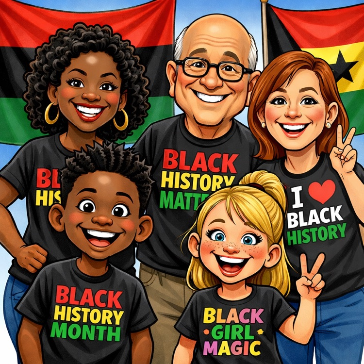 Black History Month Shirts