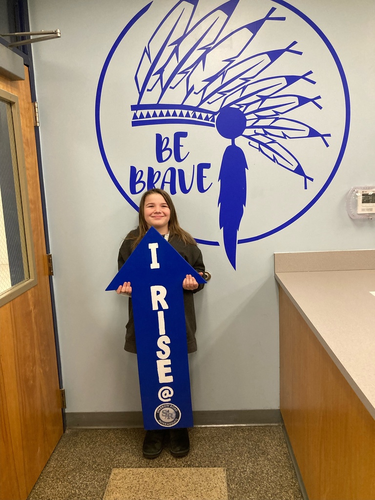 Student with the RISE arrow!