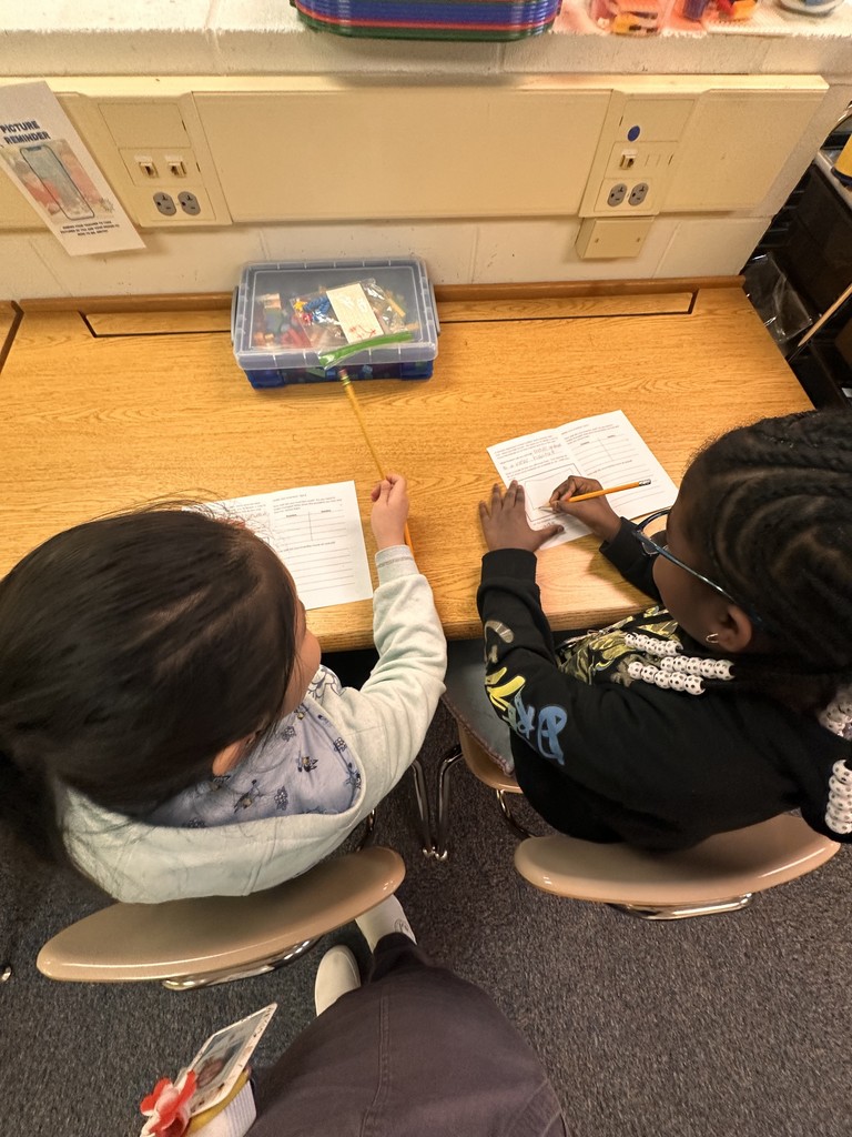 students work in partners to build an animal transportation structure