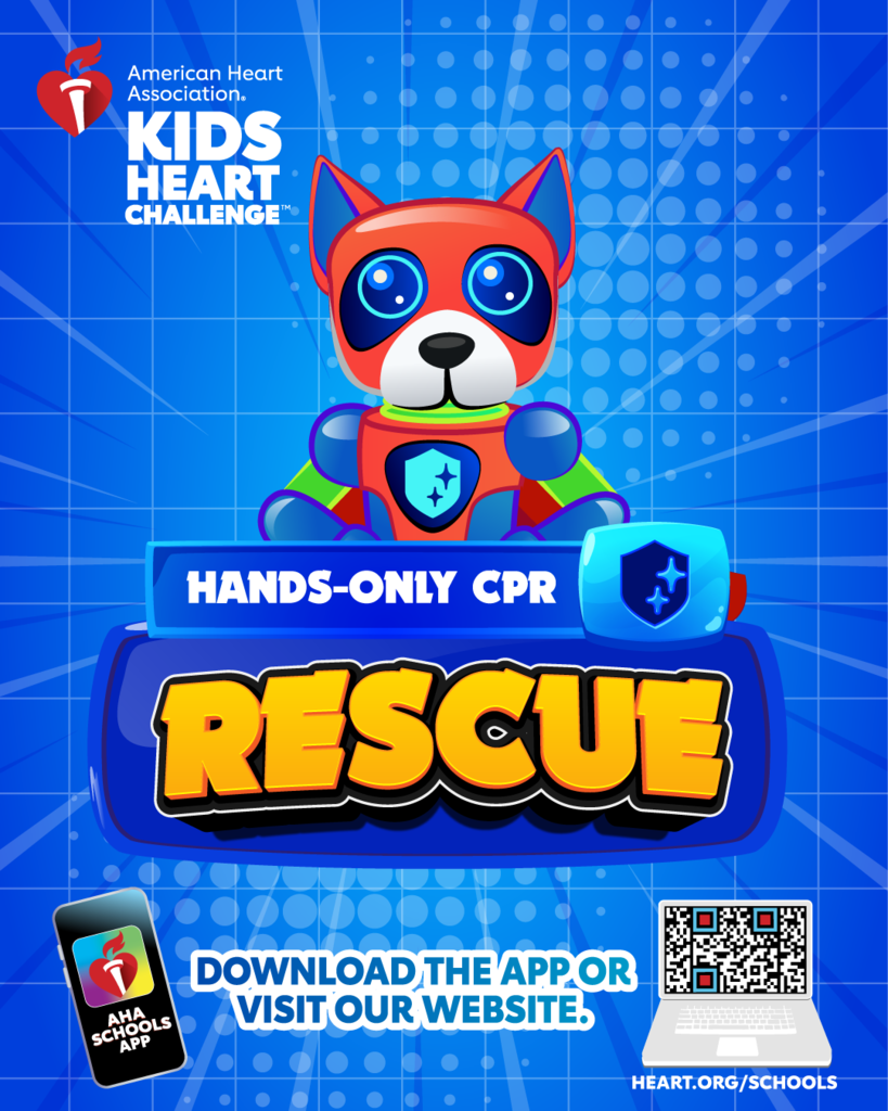 Kids heart Challlenge Resuce Poster