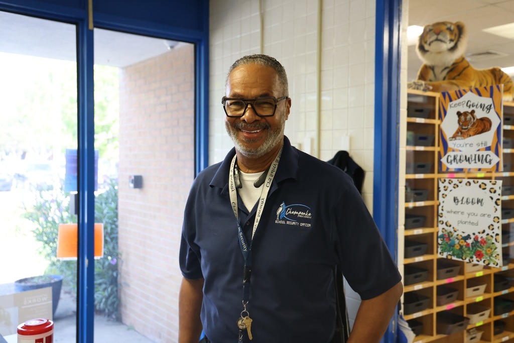 male SSO smiling for camera