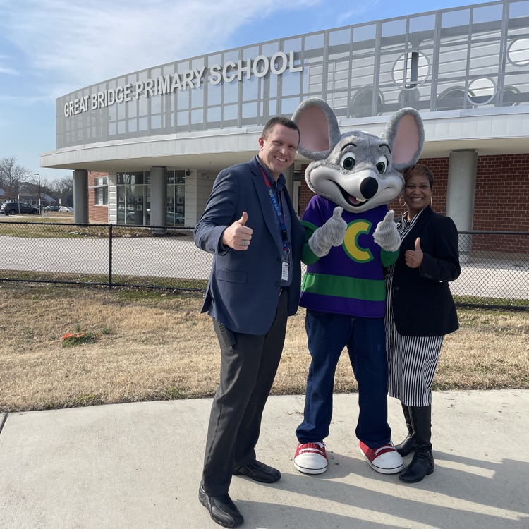 chuck E at GBP with Mr Mason and Ms Baker Hardison