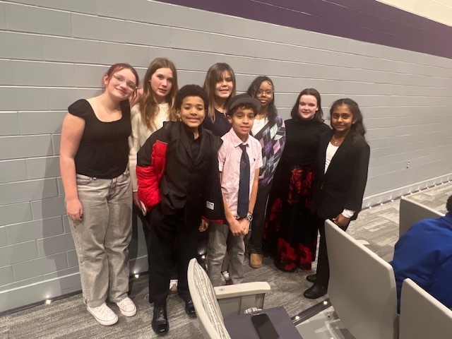 Photo of the GBMS Forensics Team