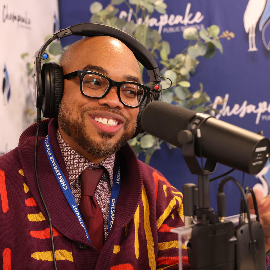 Principal Wade Sloan Smiling