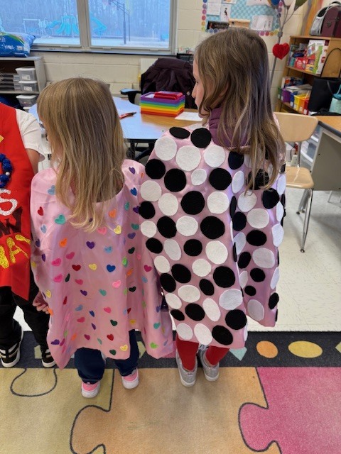 100th Day Kindergarten Capes