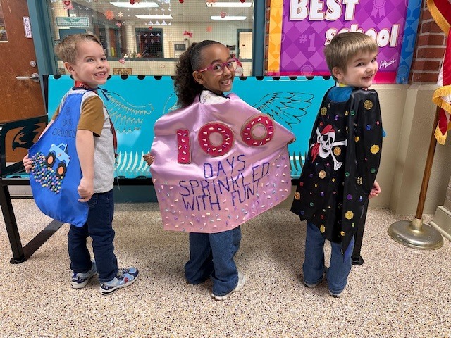 100th Day Kindergarten Capes