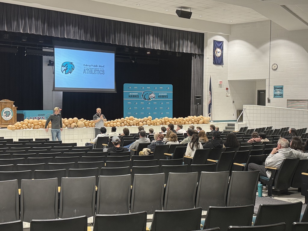 student athletes at award ceremony