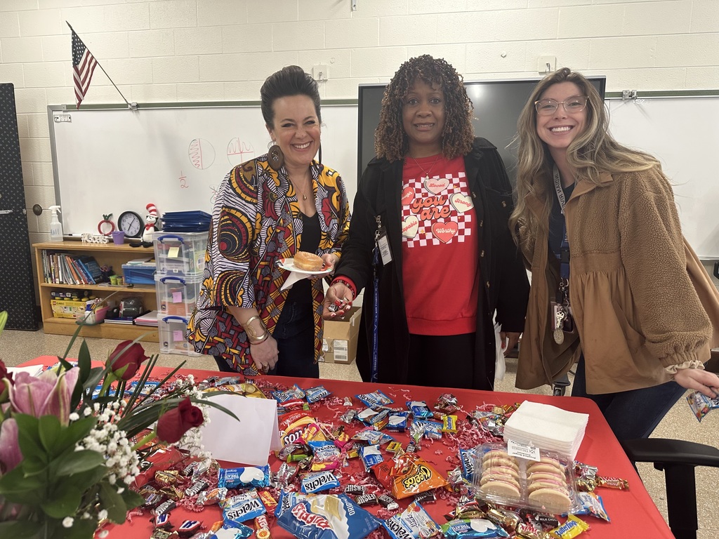 This Valentine’s Day, our Instructional Leadership Team treated the IRMS staff to sweets and popcorn to show their love and appreciation. ❤️