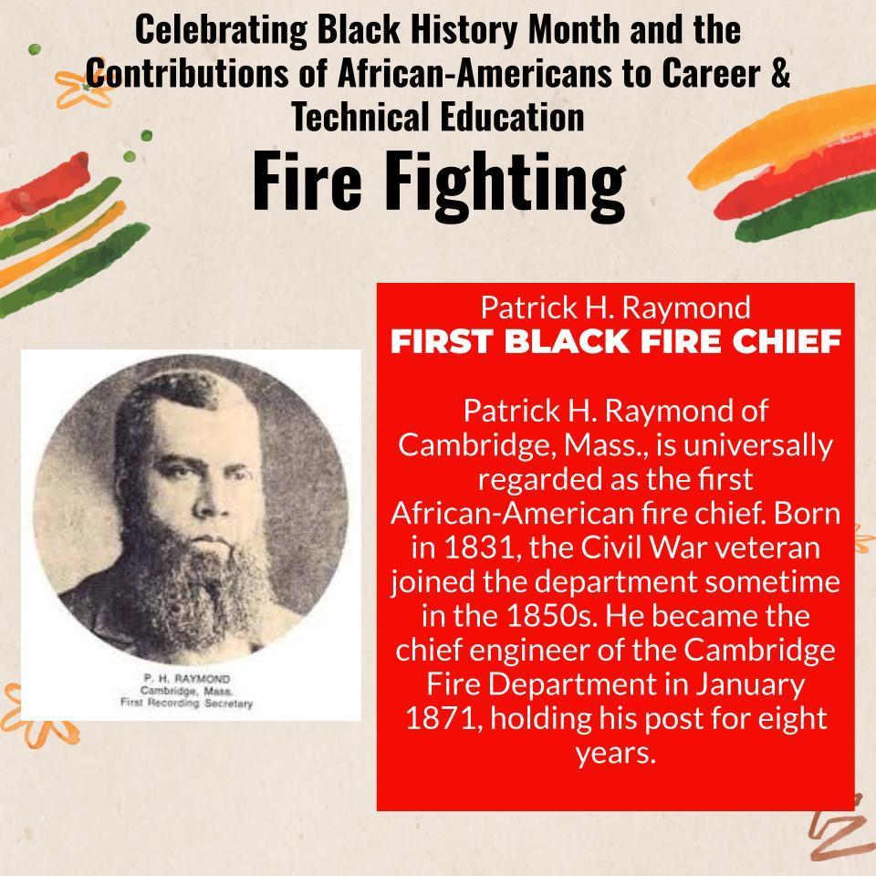 Black history month Fire Fighting 