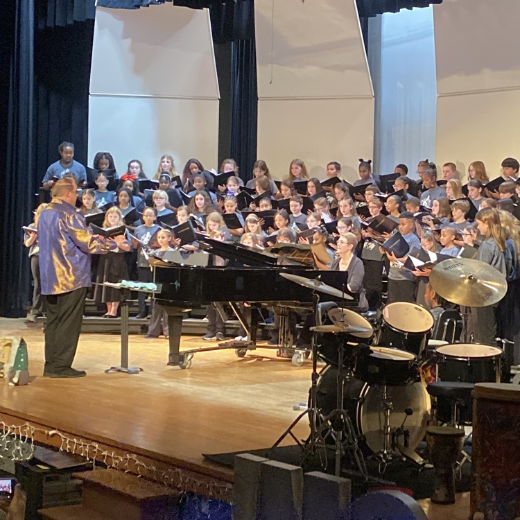 All City Chorus on stage