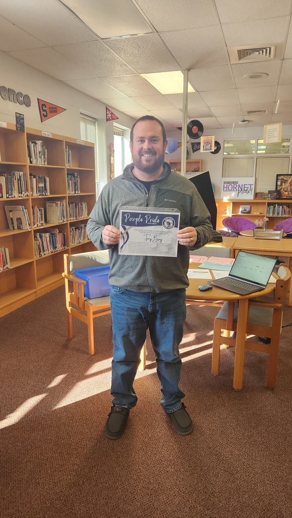 Mr. Bray and his award