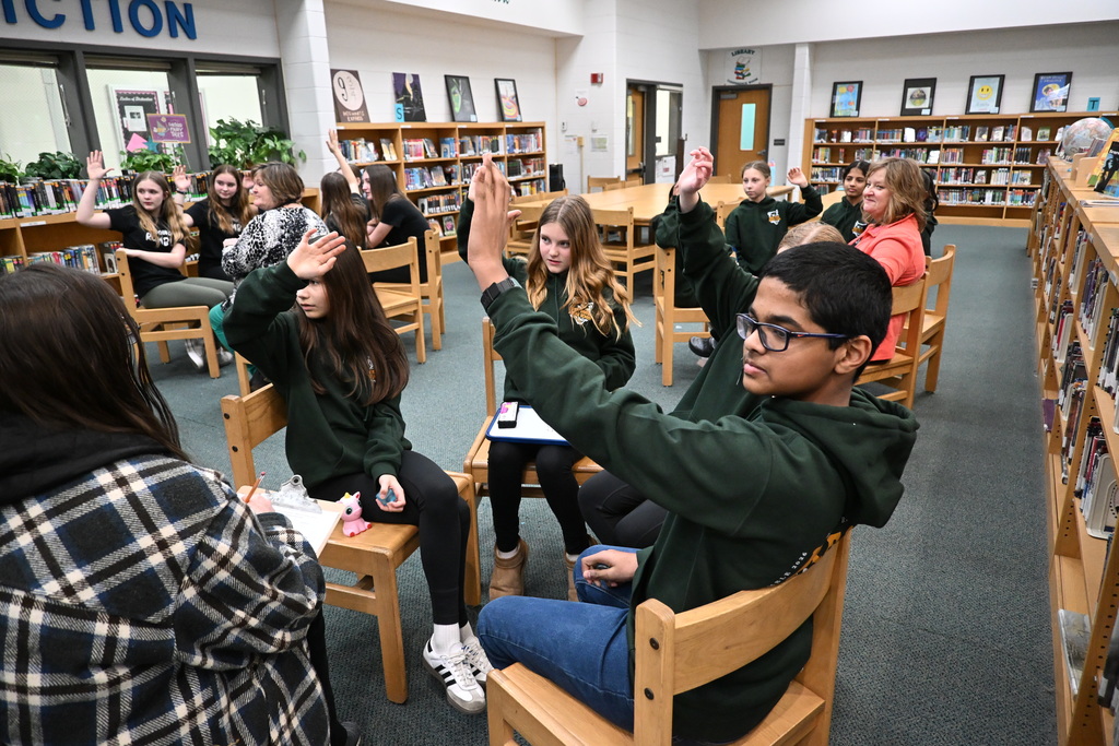 students at the Reading Rumble