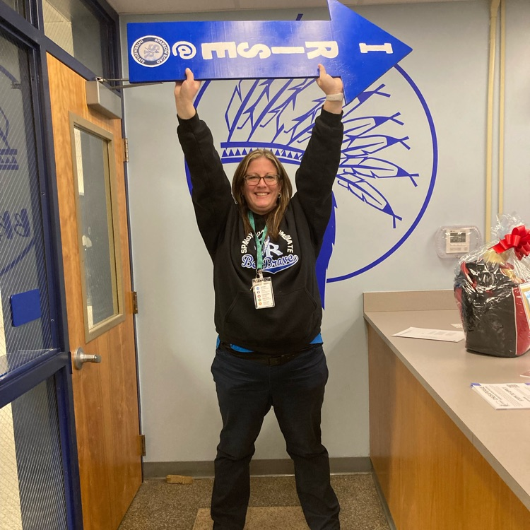 student with RISE arrow