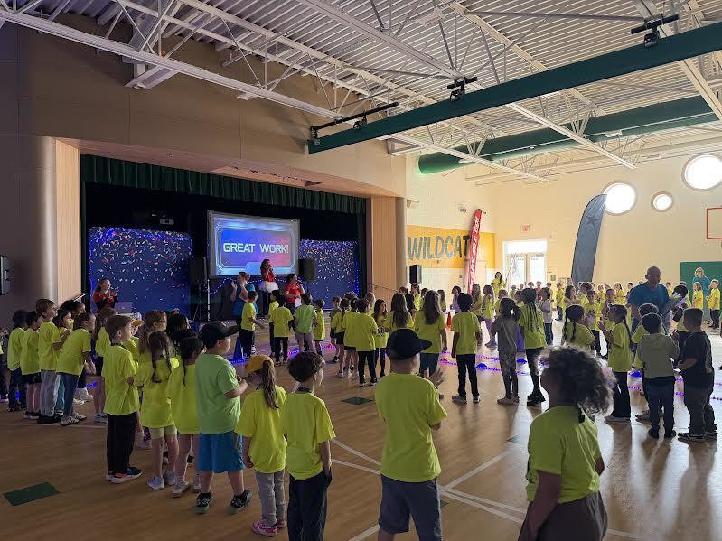 2nd Graders finish up dance fit!