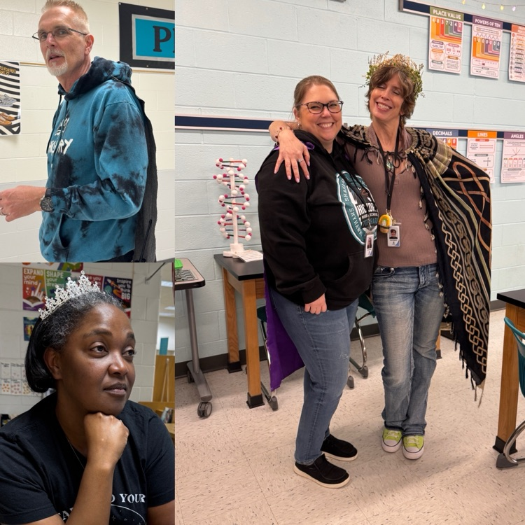 educators with crowns and