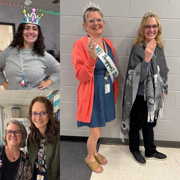 educators with crowns and