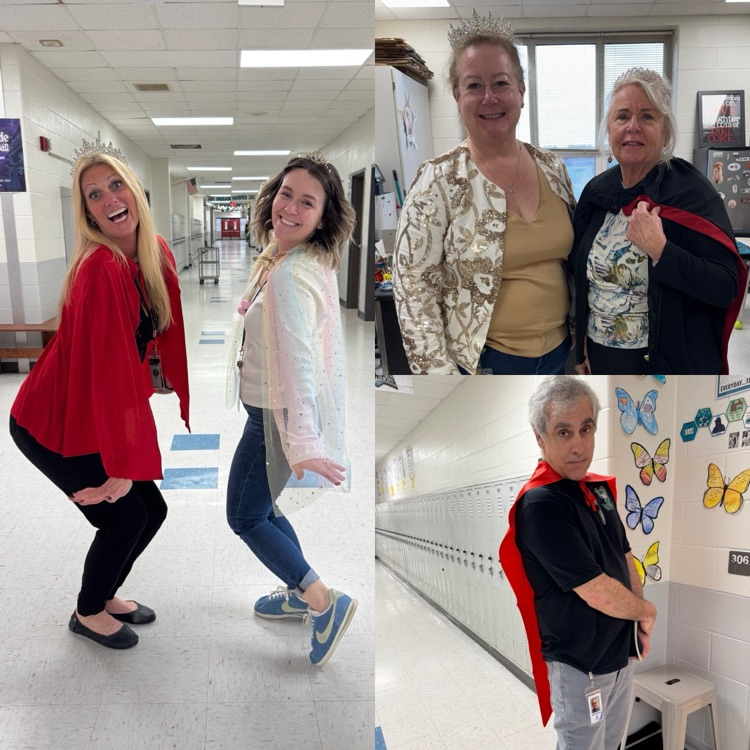 educators with crowns and