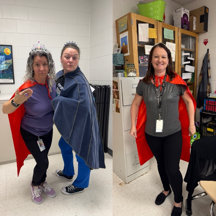 educators with crowns and