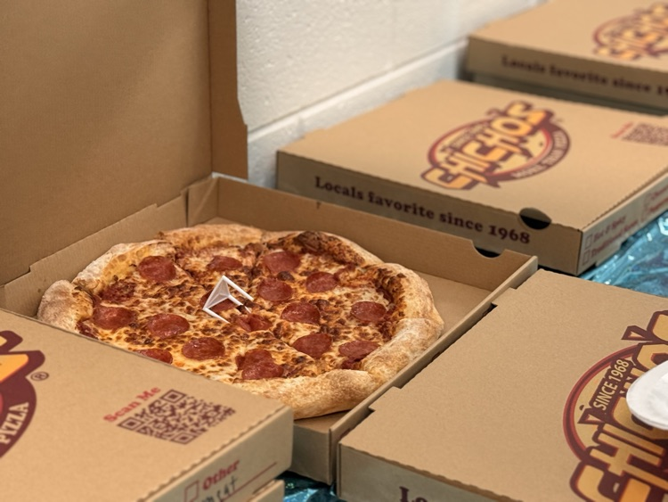 photo of pizza donated by pta