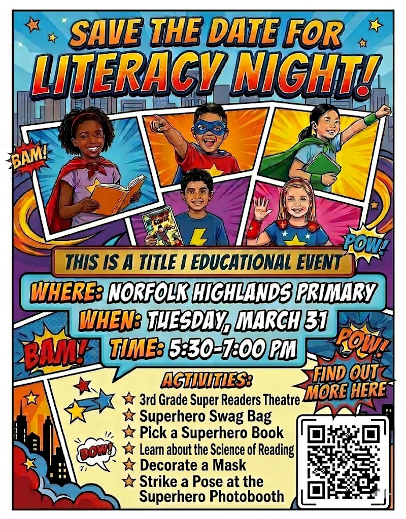 Literacy Night Flyer