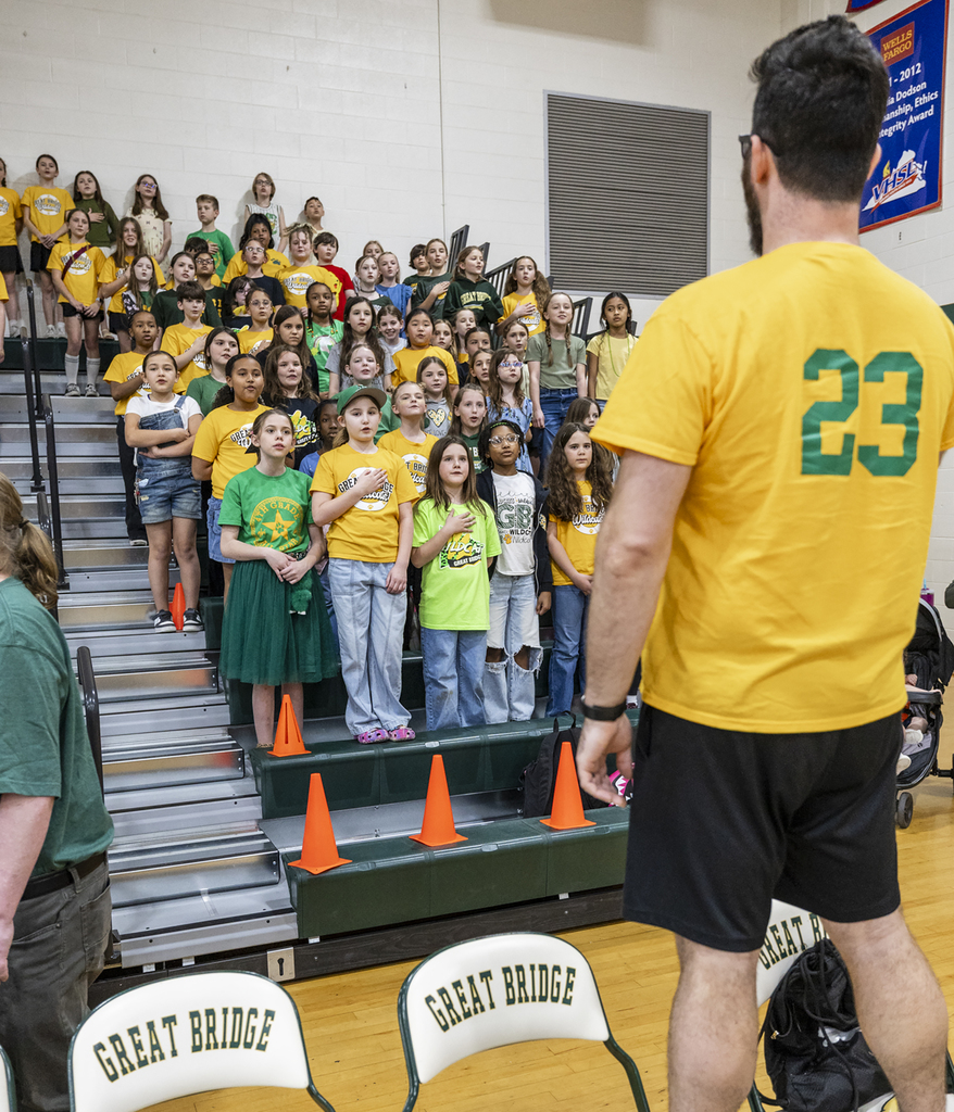 GBI Chorus Singing the National Anthem