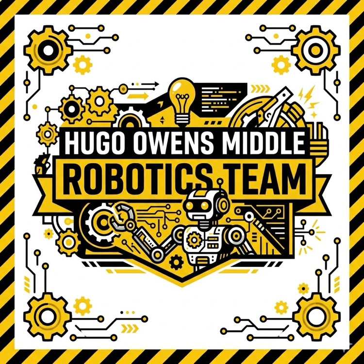 decorative graphic robotics team