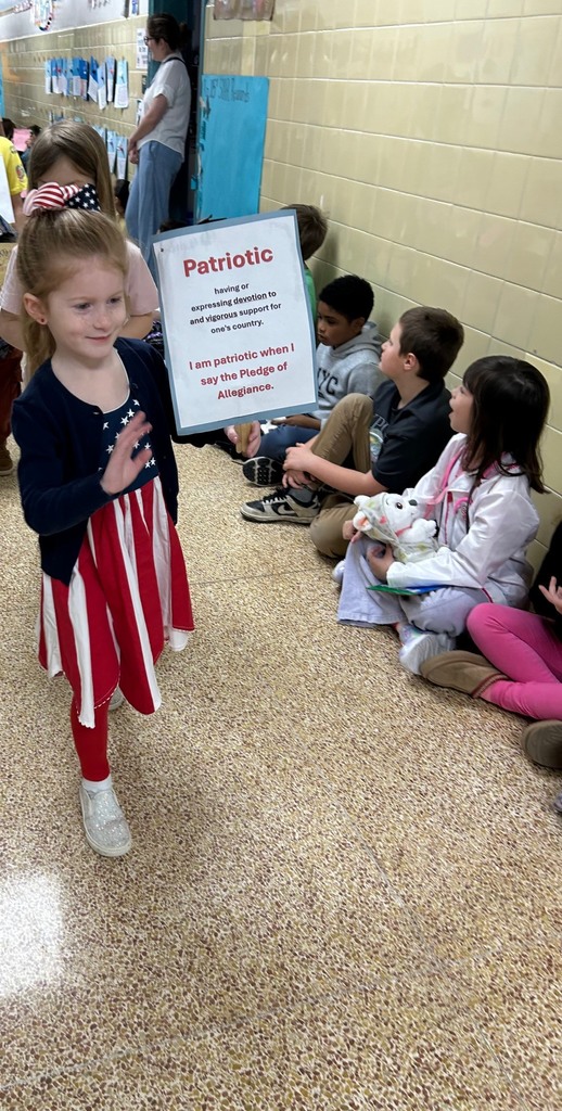 students walking in a parade dressed up for the vocabulary parade