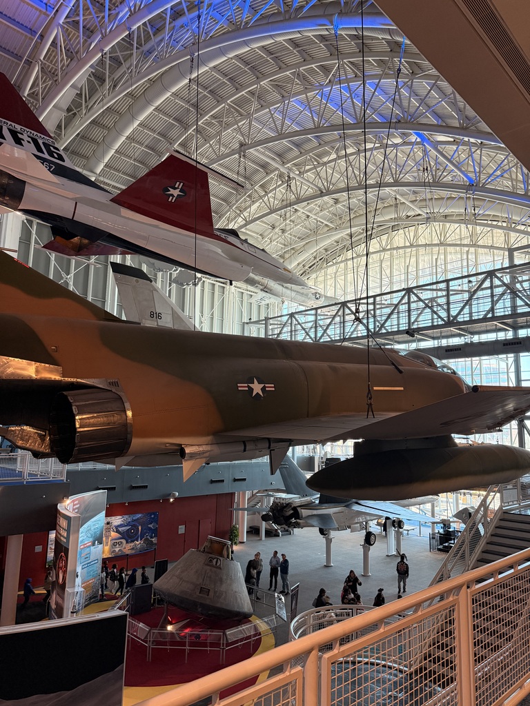 life size space shuttle exhibit
