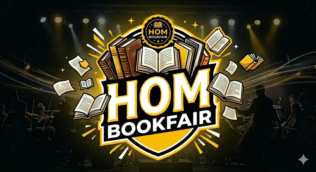 Creative book fair graphic 