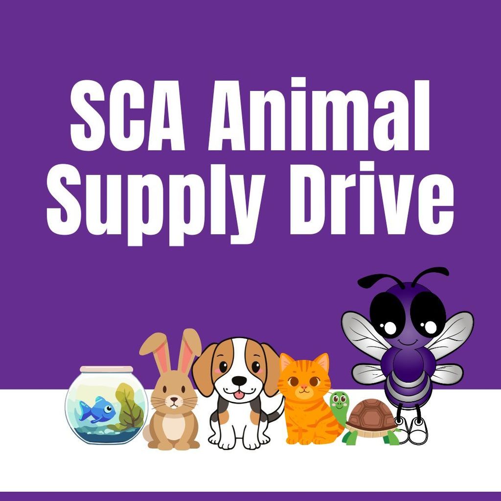 SCA Animal Supply Drive