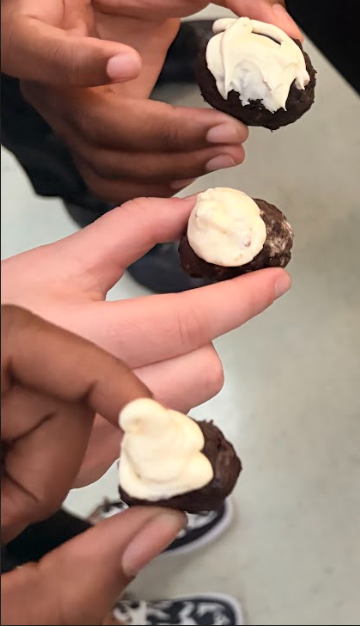 baking Oreo bites