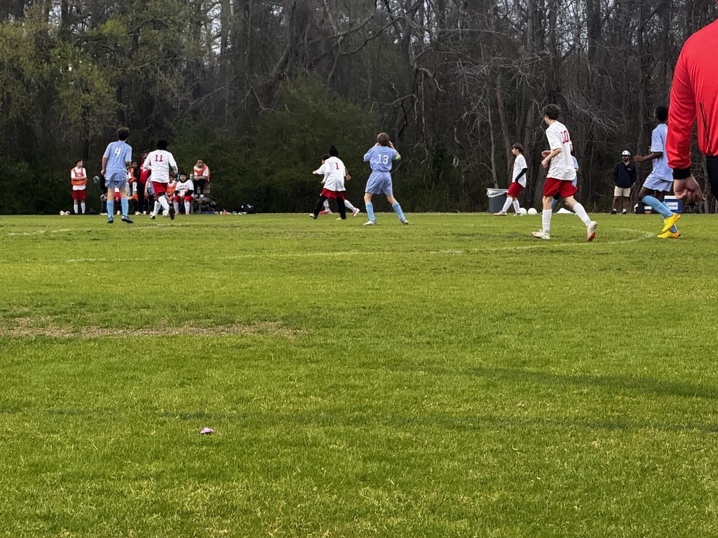 boys playing soccer for indian river middle school
