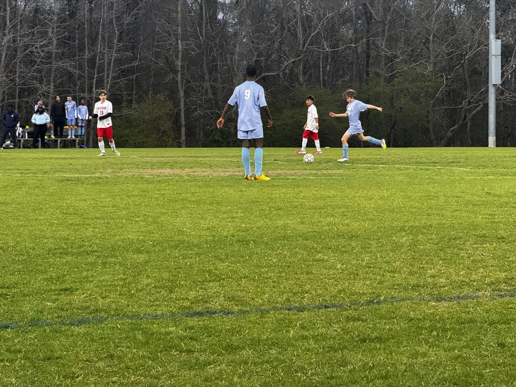 boys playing soccer for indian river middle school