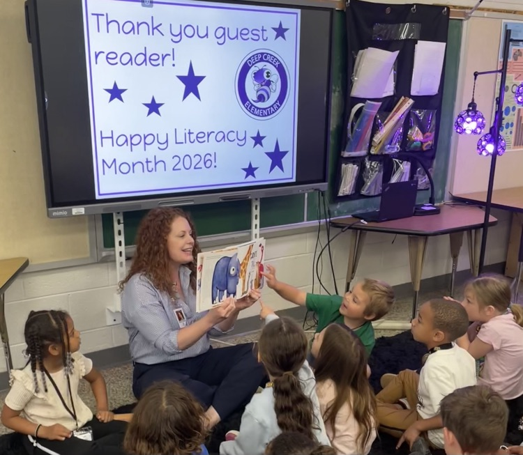 literacy month guest reader