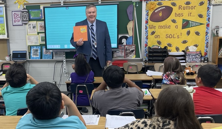 literacy month guest reader