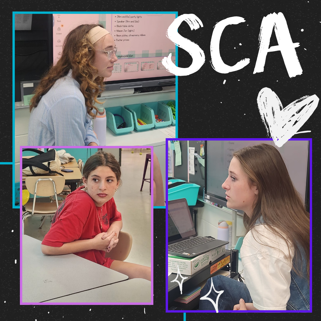 Student Leaders attentively listening and planning their Spring Project