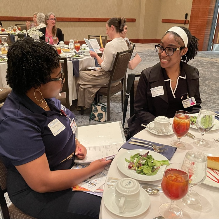 students attending the together we can conference