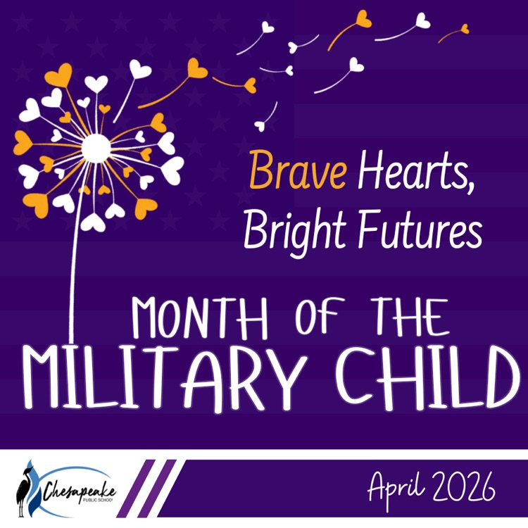 brave hearts, bright futures - Month of the Military Child April 2026
