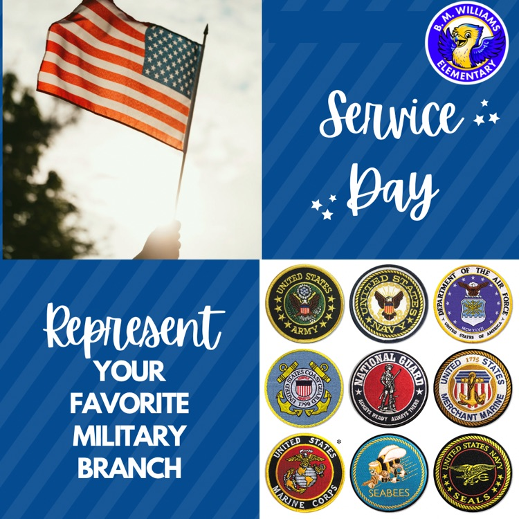 represent your branch day tomorrow