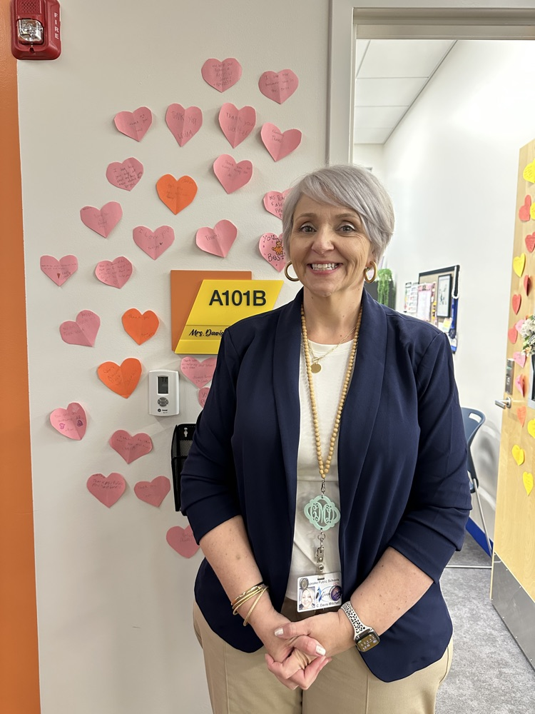 our assistant principal Mrs. Davis-Mitchell we are so thankful for everything she does for us!