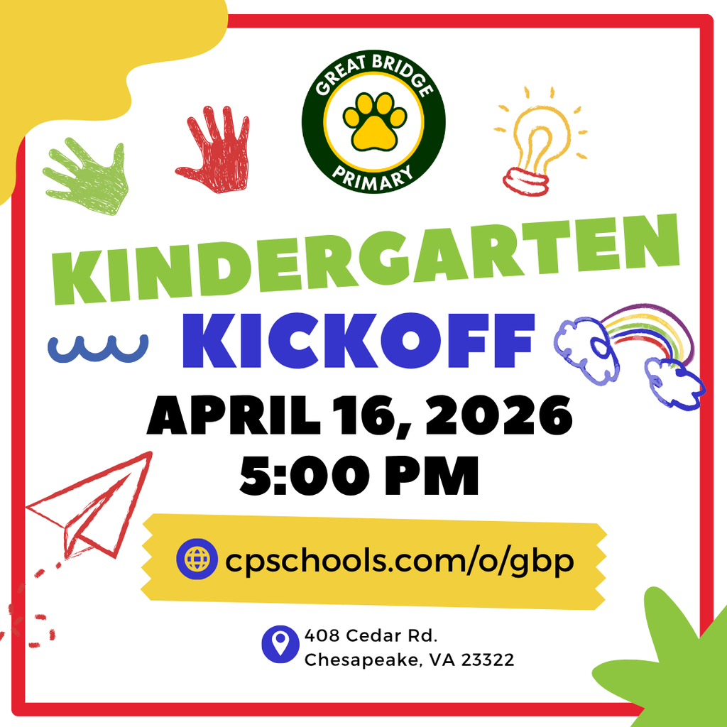 Flyer for GBP Kindergarten Kickoff