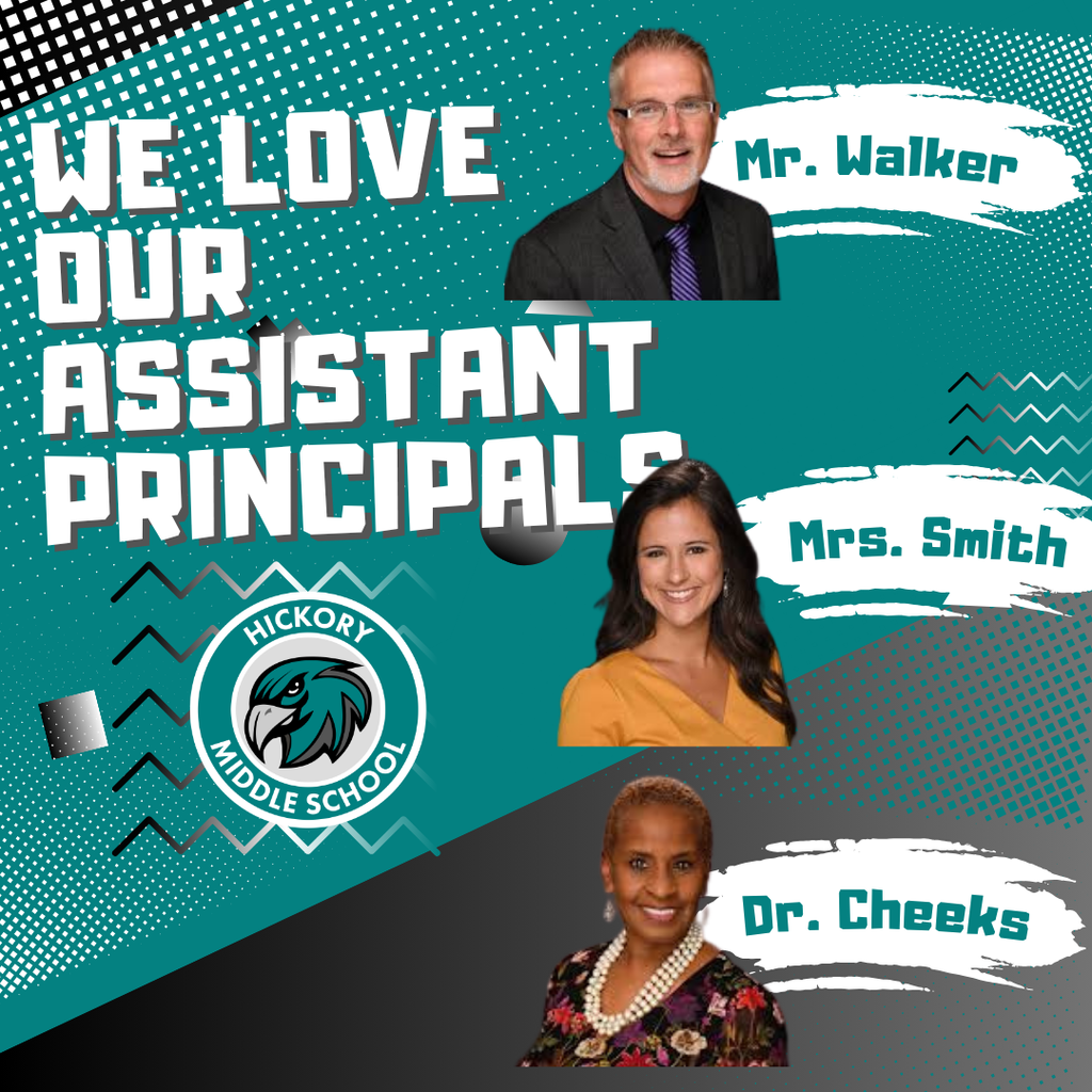 We Love Our Assistant Principals appreciation post, with images of our assistant principals