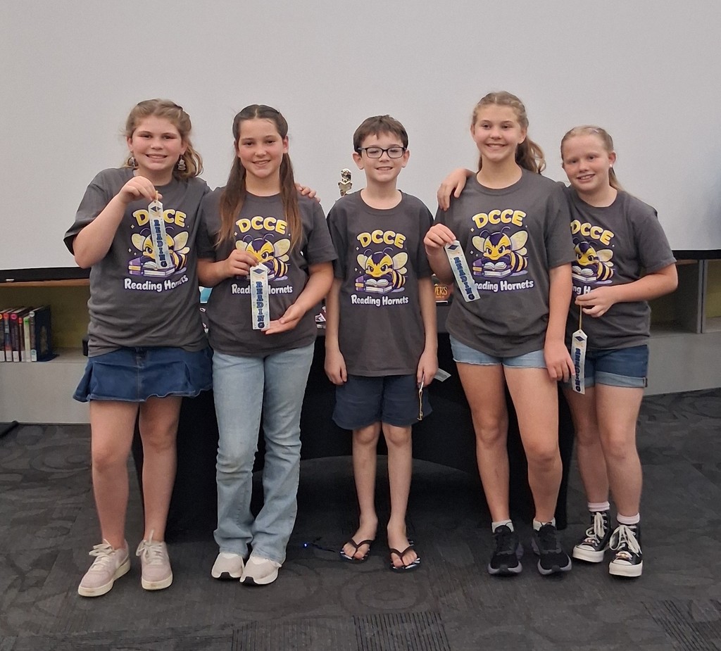 Battle of the books students from Deep Creek Central