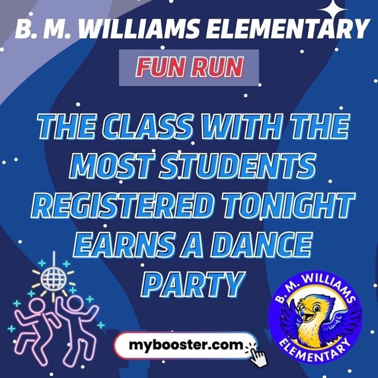 Fun Run Boosterthon Graphic